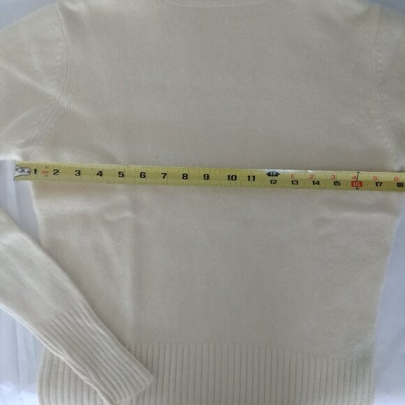 Elegant Cream Cowl Neck Sweater - Picture 15 of 15